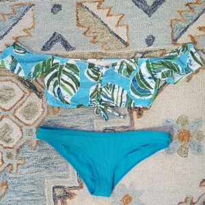 L*Space Bikini Aqua Turquoise Tropical